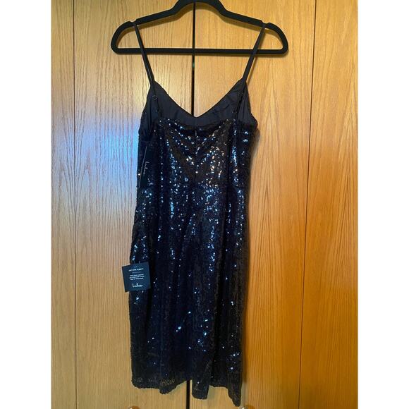 Lulus Forever Your Girl Black Sequin mini Dress - Picture 7 of 11